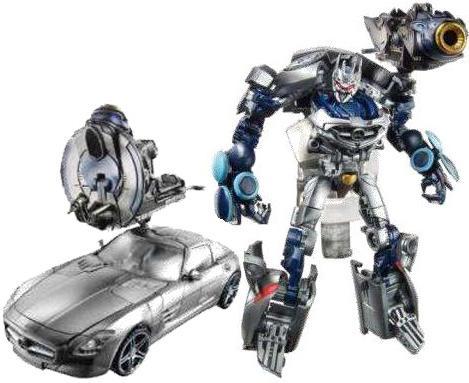 Transformers Dotm Deluxe Mercedes Benz Sls Amg Gullwing Soundwave In On Popscreen