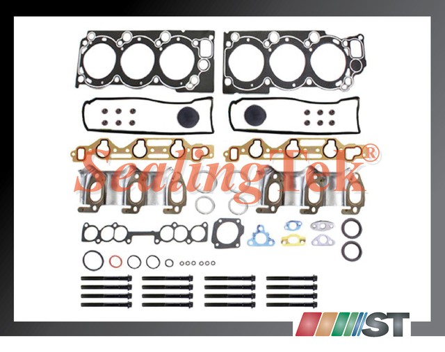 Toyota V6 3VZE Engine Cylinder Head Gasket Set w Bolts Kit 3VZ E Motor Parts