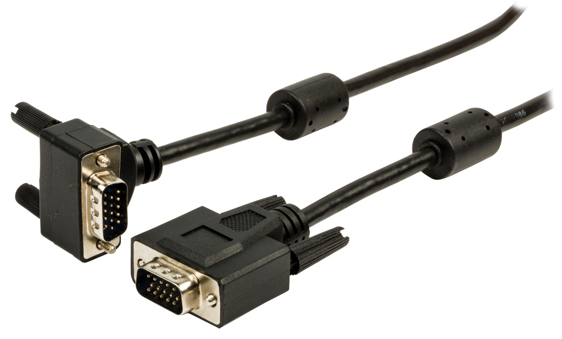 VGA/SVGA-Kabel mit D-Sub-Stecker