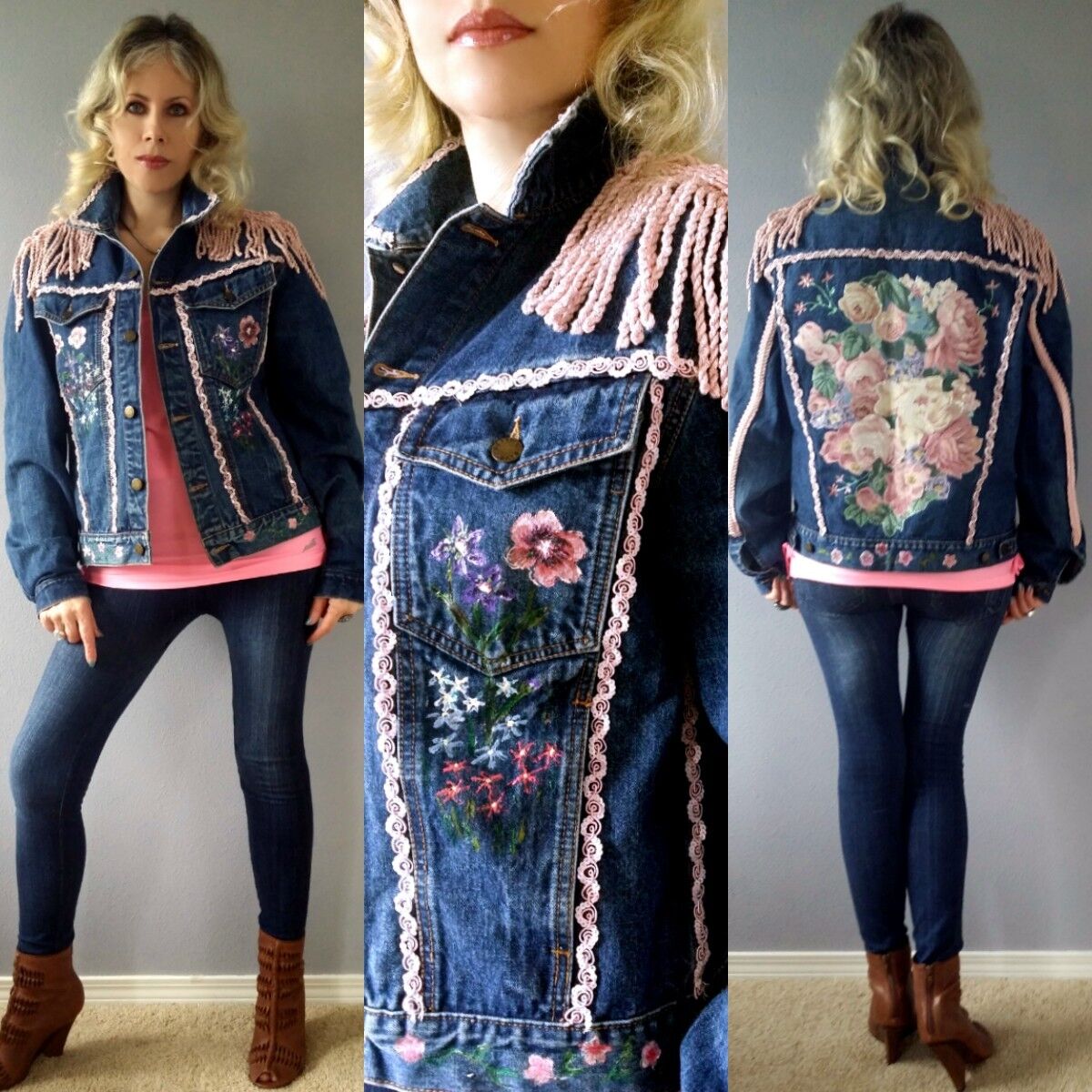 fringe denim jacket