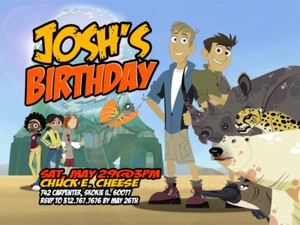 Wild Kratts Party Invitations 8