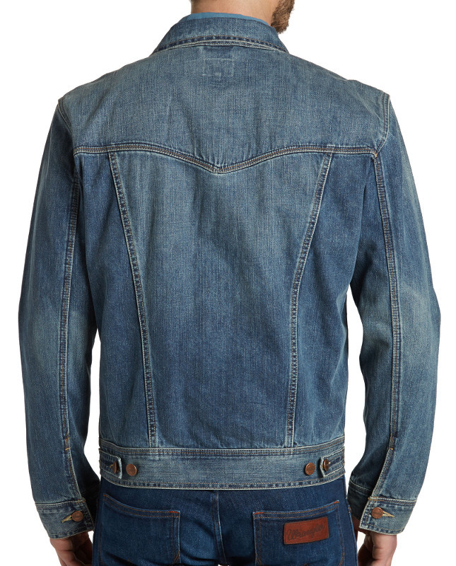 wrangler herren jeansjacke classic jacket