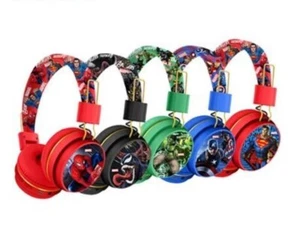 Cuffie Bluetooth Marvel Spiderman Hulk auricolari Bluetooth Wireless per bambini - Photo 1/5