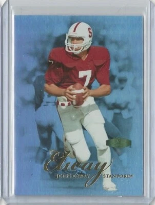 JOHN ELWAY 2013 Fleer 复古 - 1999 年 Flair Showcase - Base #2 斯坦福红衣主教 — 第 1/2 张图片