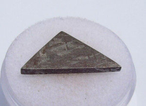 GIBEON Iron Meteorite Etched Fragment with COA - 1.76 grams