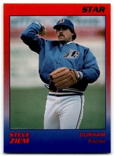 1989 Star Company Steve Ziem Durham Bulls #25