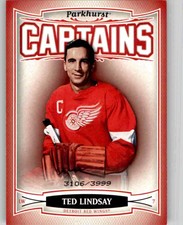 2006-07 Parkhurst Captains Ted Lindsay 3106/3999 #177