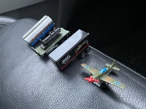 Vintage Micro Machines Semi Truck Jodel Building Supply Gasoline Military 1989 - Picture 1 of 3