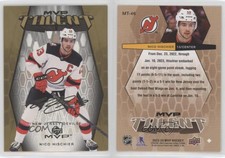 2023-24 Upper Deck MVP 20th Anniversary Talent Gold Script Nico Hischier #MT-46