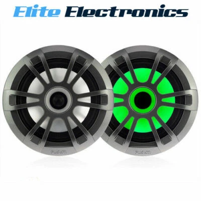 FUSION EL-FL651SPG 6.5" SHALLOW MOUNT MARINE SPEAKERS W/ LEDS - Image 1 of 4