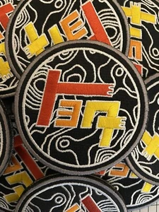 Teq Toyota Retro Colors Embroidered Patch Hook Backing Tacoma 4Runner Tundra - Picture 1 of 1
