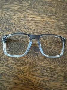 OAKLEY HOLBROOK REPLACEMENT FRAME FACE FADE BLACK TO CLEAR W/CHROME RIVETS 57MM - Picture 1 of 4