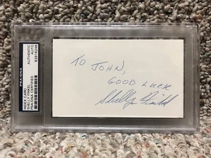 SHELLY FINKEL SIGNED AUTO INDEX CARD Manny Pacquiao Former Boxing Promoter PSA - Picture 1 of 5