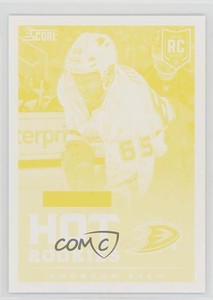 2013 Fan Expo Score Hot Rookies Progressions Yellow Emerson Etem #2 Rookie RC