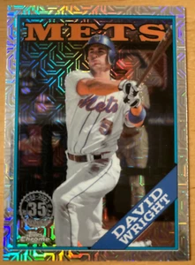 2023 35th Anniversary 1988 Chrome Mojo #2T88C-70 David Wright - Picture 1 of 2
