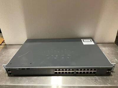 Cisco Catalyst WS-C2960X-24TS-LL 2960-X 24-Port LAN LITE Gigabit Ethernet Switch - Image 1 of 4