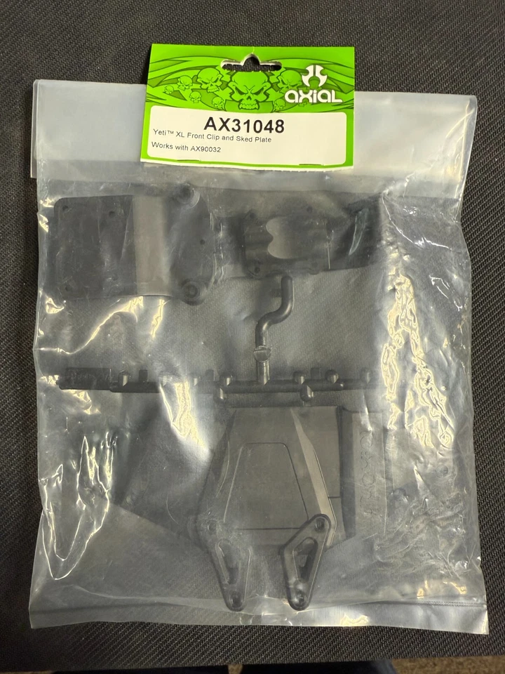 AXIAL-AX31048-YETI XL FRONT CLIP AND SKID PLATE - Image 1 of 1