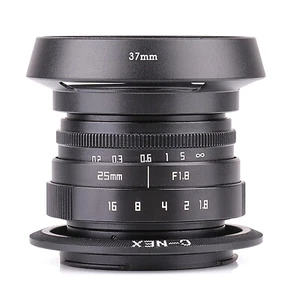 25mm f/1.8 CCTV Movie Lens for NEX Mount a6000 a6100 a6300 a6400/6500 a6600/6700 - Picture 1 of 11