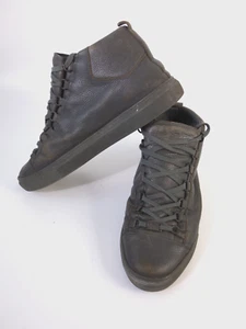 Balenciaga Arena Grey Grained Trainers - Lace Up High Top 412381 UK 7,5 EU 41 - Bild 1 von 24