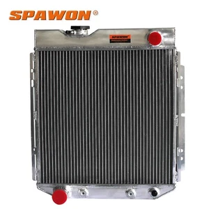 251 Radiator Fit Ford Falcon Mustang Mercury Comet 1960-1966 3 Row AT SPAWON - Picture 1 of 9