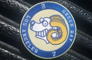 New Rare 2024 Green Day Saviors Tour Patch LA Rams 9/14 Exclusive Sofi Stadium - Picture 1 of 1