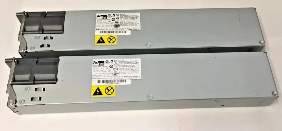 Lote de 2 fuentes de alimentación AcBel/Apple FS7016 Apple P/N 614-0408 750W Foto 1 de 1