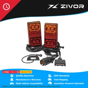 New Genuine NARVA Combination Stop/Tail 12V LED Box Trailer Lamp Kit #93560BL2 - Picture 1 of 6