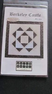 Berkely Castle by Patch Works Studio Pattern New - Picture 1 of 2