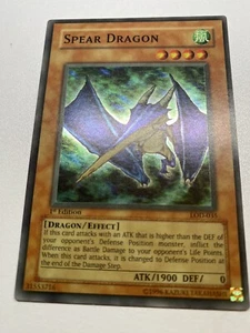 Yu-Gi-Oh SPEAR DRAGON LOD-035 1st Edition Super Rare MP - Picture 1 of 22
