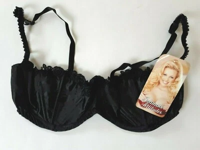 Sujetador Shirley of Hollywood Negro Demi-Cup Talla 42 Sujetador Lencería Diseñador Erótico Foto 1 de 4