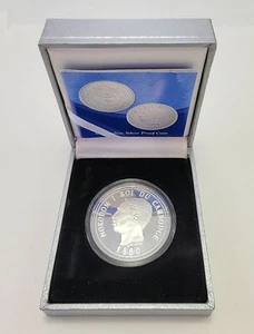 Cambodia 2007 King Norodom Silver Commemorative Coin Boxed BU UNC + Certificate - Picture 1 of 7
