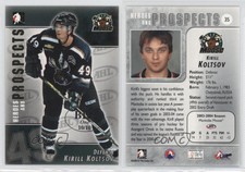 2004-05 ITG Heroes and Prospects The Big One (Vancouver) /10 Kirill Koltsov #35