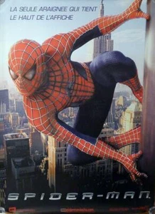 SPIDER-MAN - RAIMI / MAGUIRE / DUNST - RARE ADVANCE ROLLED LARGE MOVIE POSTER - Picture 1 of 1