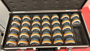 Promethean PRM-AV3-01 ACTIVOTE REMOTES (1) PRM-AH2-01 & CASE - Picture 1 of 9