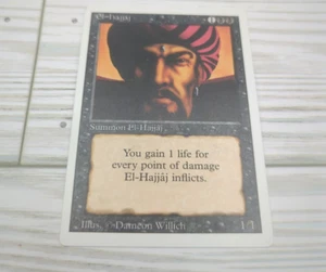 ***El-Hajjaj*** MTG Arabian Nights Dameon Willich Art Card - Picture 1 of 5