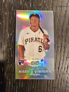 2022 Topps Allen and Ginter Chrome Mini Rookie Design Variation #RDV2 Oneil Cruz - Picture 1 of 6
