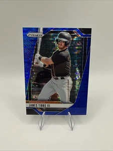 James Tibbs III 2025 Prizm - Blue Prizm /75 #292 Giants / Dodgers! - Bild 1 von 4