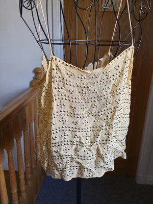 Zara sequin strappy top - gold medium - Image 1 of 4