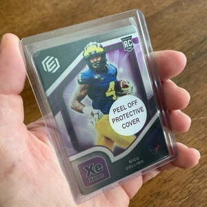 Nico Collins SSP /54 RC 2021 Panini Elements Metal Xe Xenon Rookie #106 Texans - Picture 1 of 7