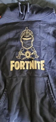 Sudadera con Capucha y Camisa Rosa Fortnite Azul Talla L Usada Buen Estado Xbox Playstation  Foto 1 de 4