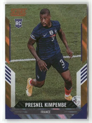 2021-22 Score FIFA #61 Presnel Kimpembe Orange Lava #/99 - Image 1 of 2