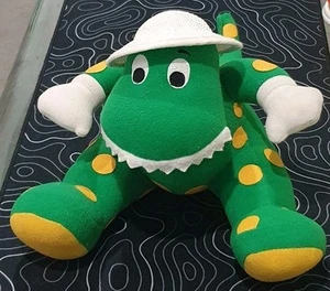 Vintage The Wiggles Dorothy The Dinosaur Plush 1997 With Hat Vintage Soft Toy - Picture 1 of 12