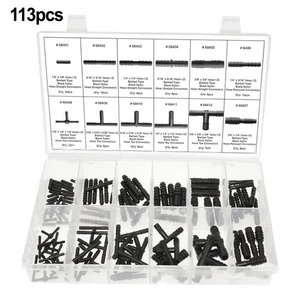Precise Water Distribution with 113 Piece T Connector Hose Connector Set - Picture 1 of 10