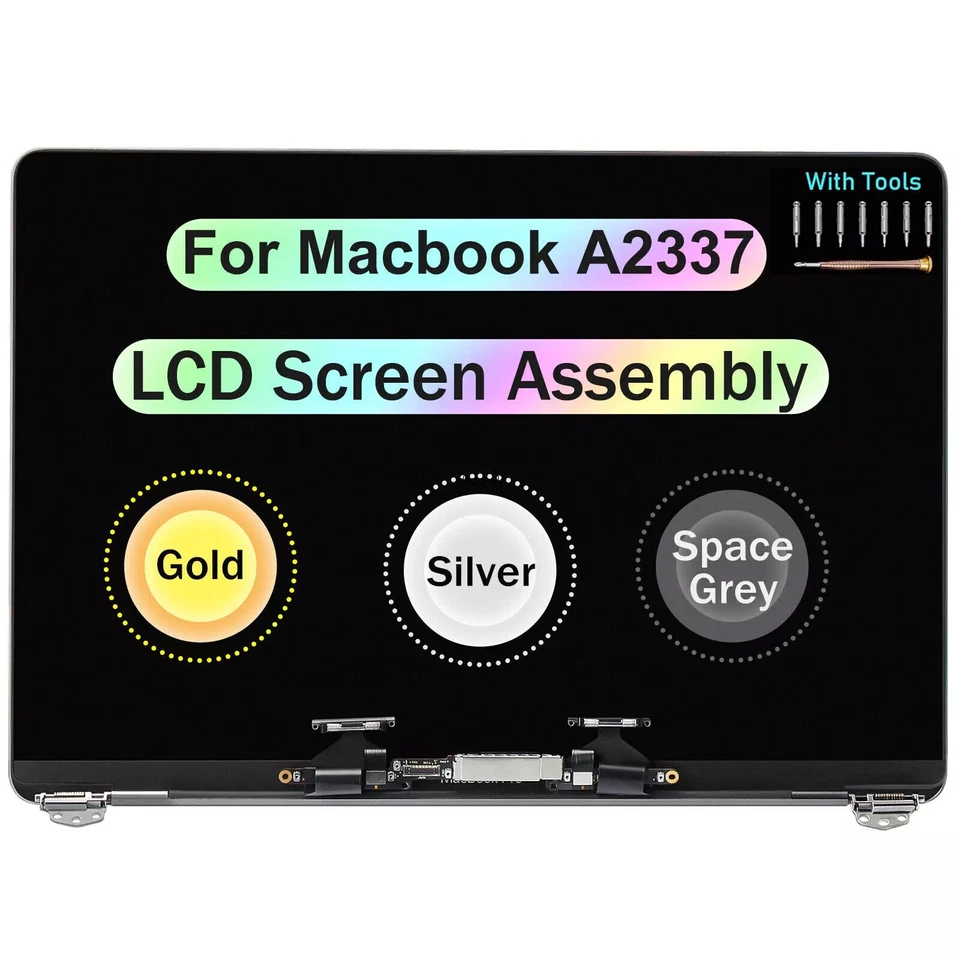 NON-OEM REPLACEMENT LED LCD Screen Display Assembly für MacBook Air Retina 13 A2337 M1 2020 EMC 3598