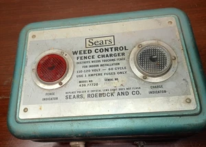Sears Weed Control Fence Charger Model 436.77720 Electric Killer Fencer - Picture 1 of 13
