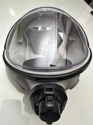 SURVIVAIR 4000 SCBA 440010 灰色呼吸器全面罩 尺寸 S — 第 1/4 张图片