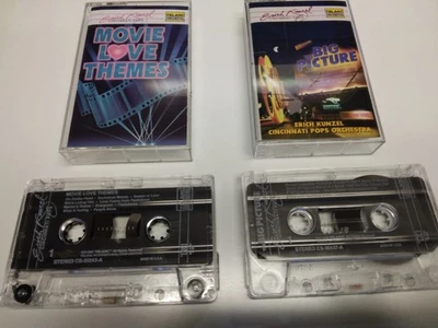 2 Erich Kunzel Cincinnati Pops Cassette tapes The Big Picture & Movie Love Theme Foto 1 de 4