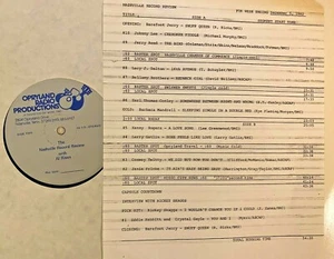 RADIO SHOW 12/5/82 AL RISEN'S TOP 10: RICKY SKAGGS FEATURE, CONWAY TWITTY - Picture 1 of 1