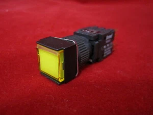 TEND TN16-ALS47Y1 Square Illuminated Push Button (Alternate) (Yellow) 24V - Bild 1 von 3