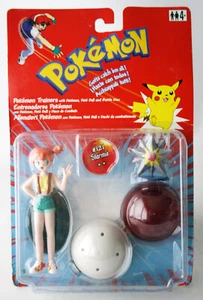 RARE 2000 POKEMON TRAINERS MISTY FIGURE # 121 STARMIE HASBRO NEW SEALED ! - Picture 1 of 8